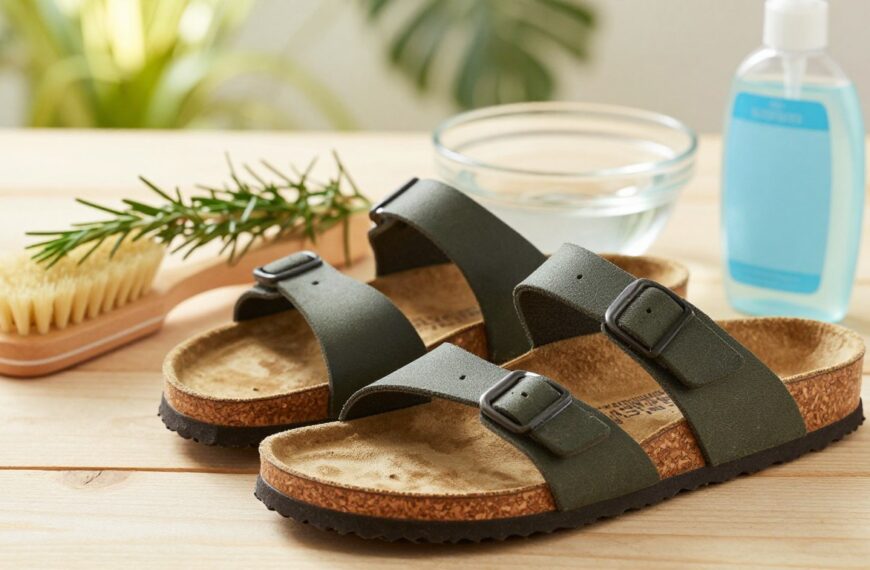 Jak czyścić klapki Birkenstock