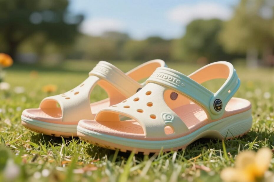 Klapki jak Crocsy