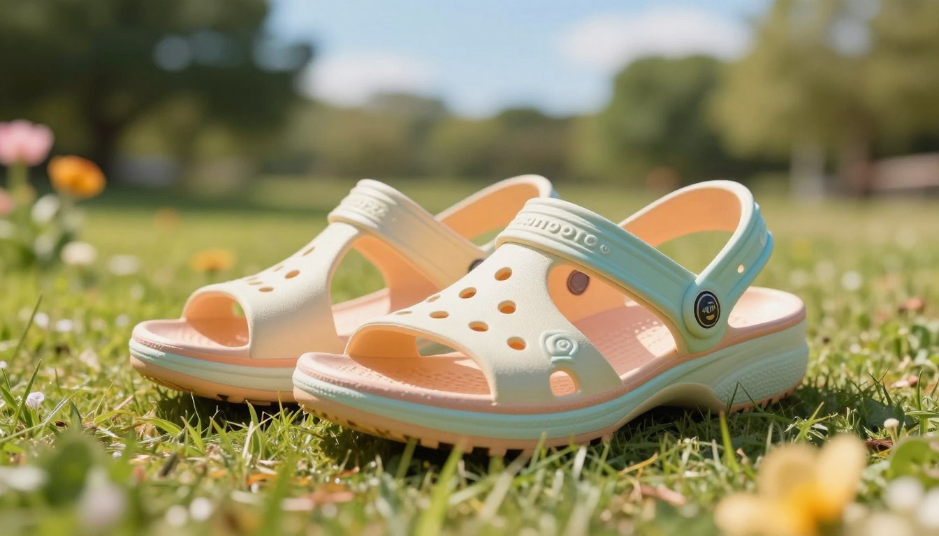 Klapki jak Crocsy
